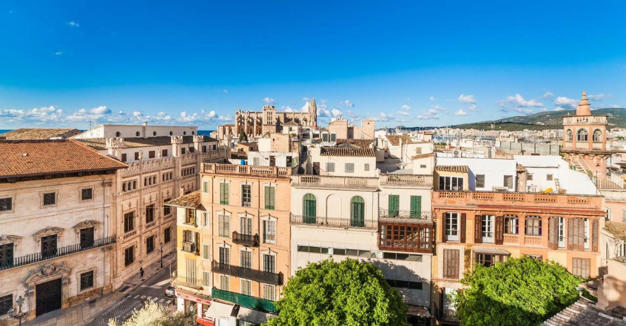 Hotel Cort Palma de Mallorca Exteriér fotografie Panoramic view of the old town